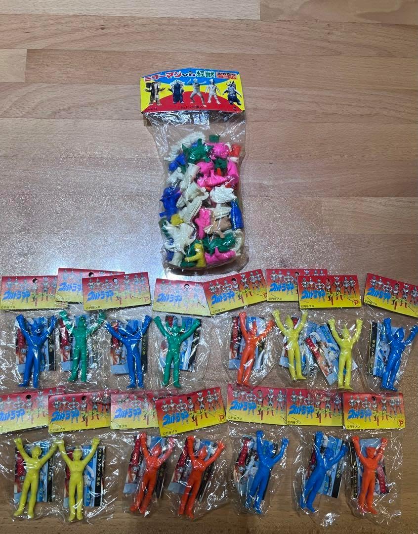 新品未開封　ミラーマンvs怪獣 ウルトラマンファミリー　おもちゃ消ゴム ミラーマンvs怪獣 ウルトラファミリー おもちゃ消ゴム [復刻じゃ